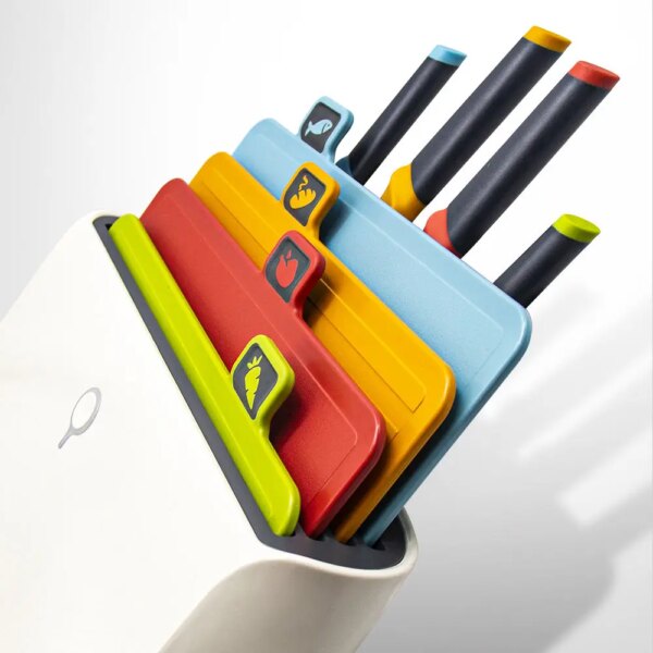 Best Kitchen Helper Appliance Smart Cutting Board and Knife Utensils Set Drying Holder Stand Sterilizer for Kitchen Gift Box ABS