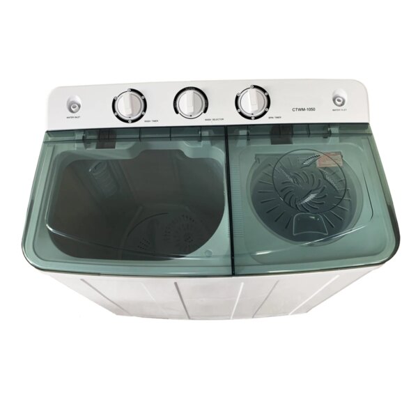 10kg Super Low Price Transparent Cover Twin Tub Washing Machine