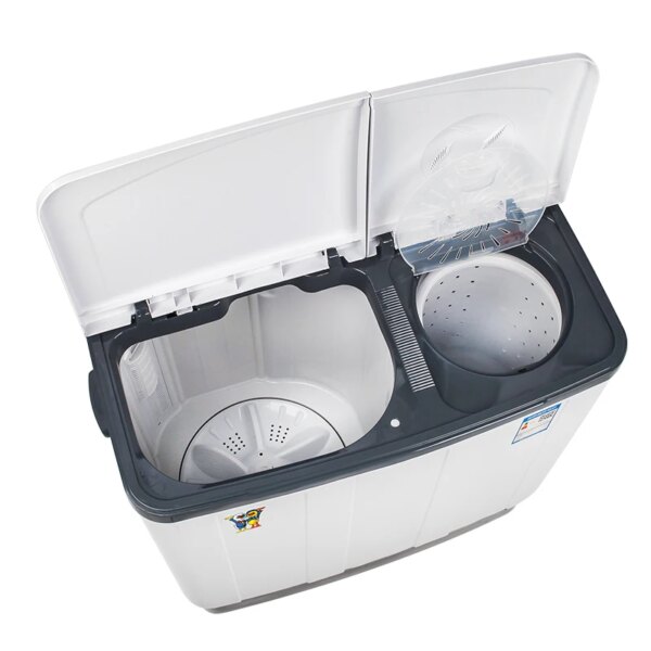 10kg Super Low Price Transparent Cover Twin Tub Washing Machine