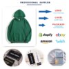 13 Wholesale Quality Puff Printing Heavyweight Cotton Men's Hoody Oversized Custom Print Luxury Pullover Cotton Custom Hoodies