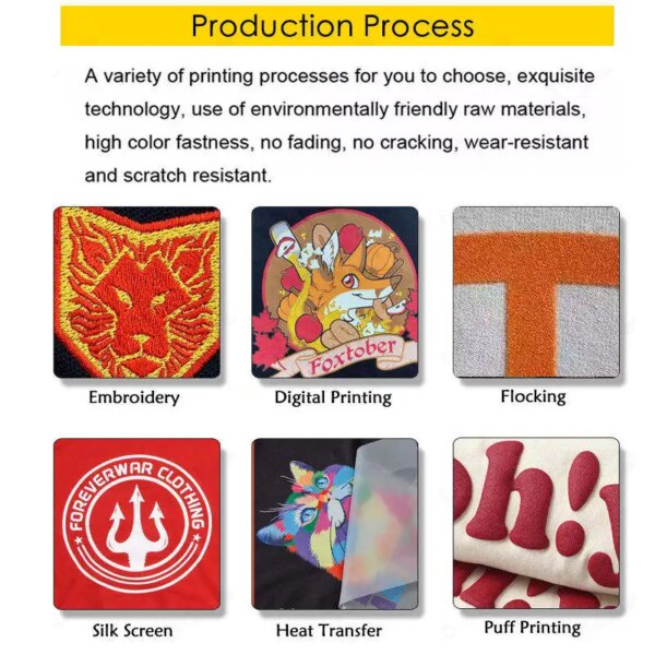 13 Wholesale Quality Puff Printing Heavyweight Cotton Men's Hoody Oversized Custom Print Luxury Pullover Cotton Custom Hoodies