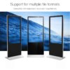 4k Touch Monitor Vertical Interactive Digital Signage LCD Touch Screens Kiosk Price Advertising Display Monitor Kiosk