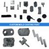 Aluminum Die Casting Electronic Spare Parts Zinc Alloy Die Casting Products Die-casting Accessories