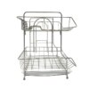 Big Dish Drying Rack Restaurant Simple Houseware 2-tier Dish Drying Rack With Cutting Board Holder