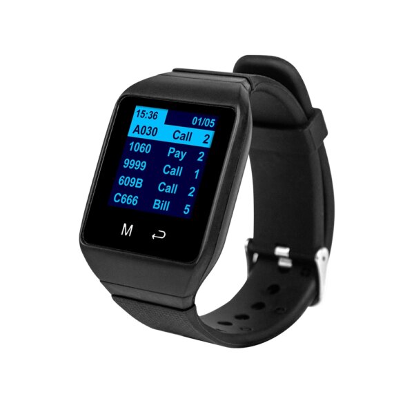 CATEL CTW09 Functional Wrist Waiter Watch Receiver Wrist Watch Pager Call System Restaurant Pager Wireless Call System for Hotel