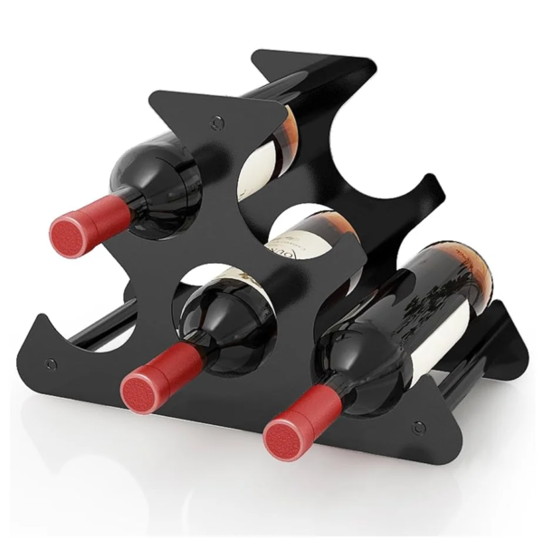 Classical Metal Wine Bottle Stand Rack Bar Display Shelf Kitchen Bar Red Wine Stand Handmade Hot Selling