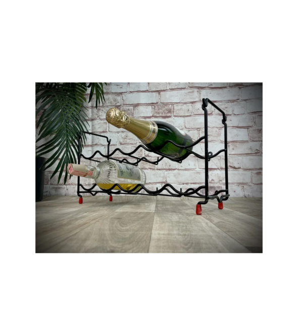 Classical Metal Wine Bottle Stand Rack Bar Display Shelf Kitchen Bar Red Wine Stand Handmade Hot Selling