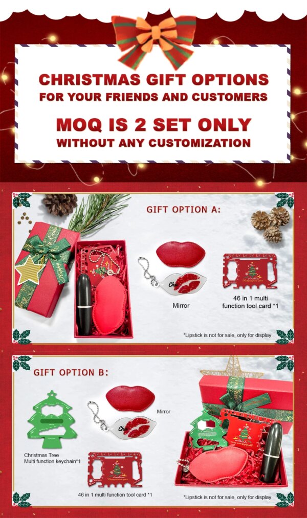 Customizable Business Gift Box Set for Christmas Promotions and Corporate Gifts