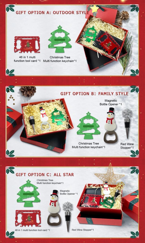 Customizable Business Gift Box Set for Christmas Promotions and Corporate Gifts