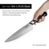 Customized Kitchen Smart Knife Set German Steel 9 Pcs Kitchen Chef Knives & Cutting Board Set with Knife Drying Holder