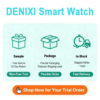 DENIXI Luxury NFC Sports Smart Watch for Men & Women BT Call & Multifunction Waterproof IP68 Smart Watch