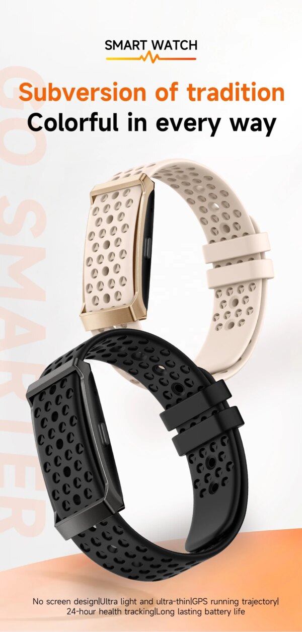 Dodobit DT06 Non-screen Smart Bracelet Wholesale Customized Heart Rate Blood Pressure Fitness Tracker Sport Reloj Inteligente