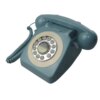 Factory hot sales landline phone antique style rotary retro telephone