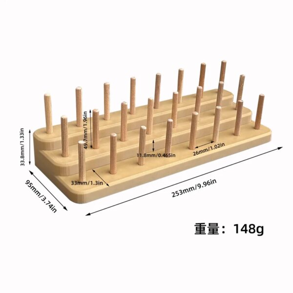 Fishing Accessories Fly Tying Tool Thread Storage Rack