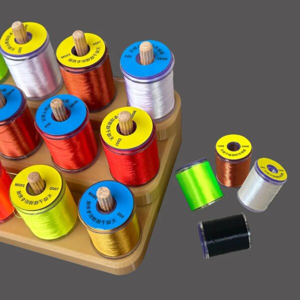 Fishing Accessories Fly Tying Tool Thread Storage Rack