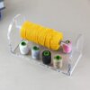 H091 Metal Thread Rack Organizer Sewing Storage Stand with Hooks, Large Rack for Quilting Embroidery Jewelry Rack