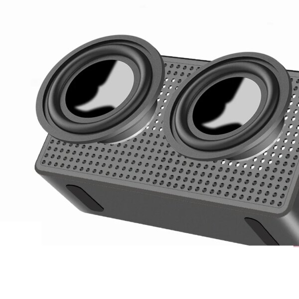 Hot Sale Mini Portable Good Wireless Bluetooth Speaker Clock Radio with Usb Outdoor Speaker Subwoofer Stereo Mobile Phone OEM 3W