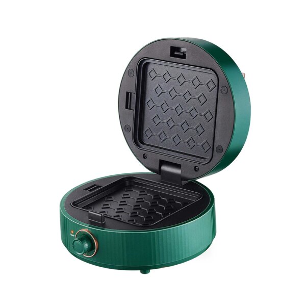 Hot Selling Fast Heating Easy Crepe Maker Electric Cool Touch Handle Press Grill Waffle Iron Breakfast Sandwich Maker