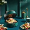 Hot Selling Fast Heating Easy Crepe Maker Electric Cool Touch Handle Press Grill Waffle Iron Breakfast Sandwich Maker