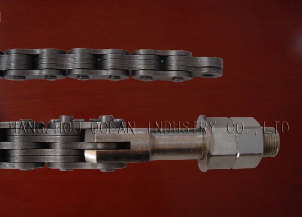 Industrial Custom Power Transmission Standard Alloy Carbon Steel Plate Forklift Leaf Chain for Transmission Industry Use