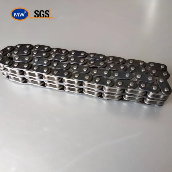 Industrial Custom Power Transmission Standard Alloy Carbon Steel Plate Forklift Leaf Chain for Transmission Industry Use