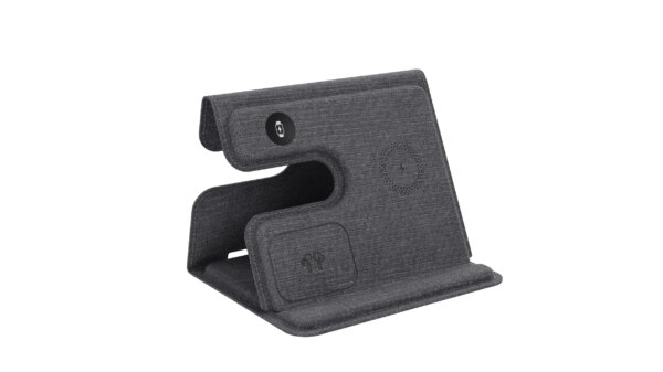 Multifunctional 3 in 1 Wireless Chargers for Mobile Phone Stand Foldable ABS Type C Outdoor Station Dropshipping Trend