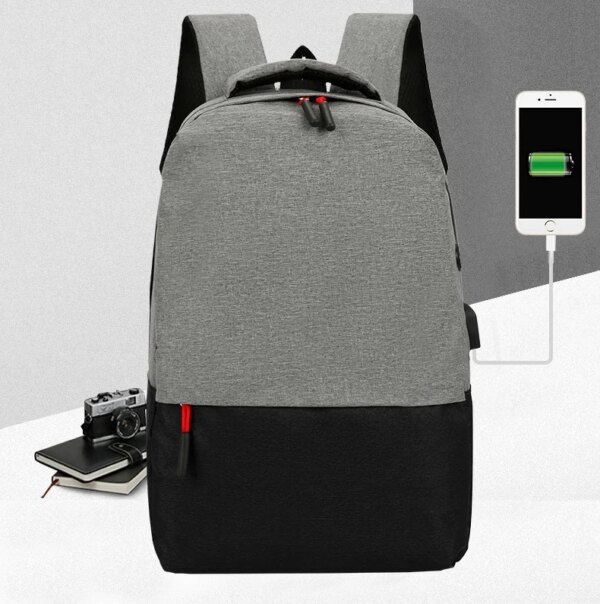 New Designer Laptop Backpack Bag Set with Usb Charging Waterproof Business Backpack Casual Bag for School
