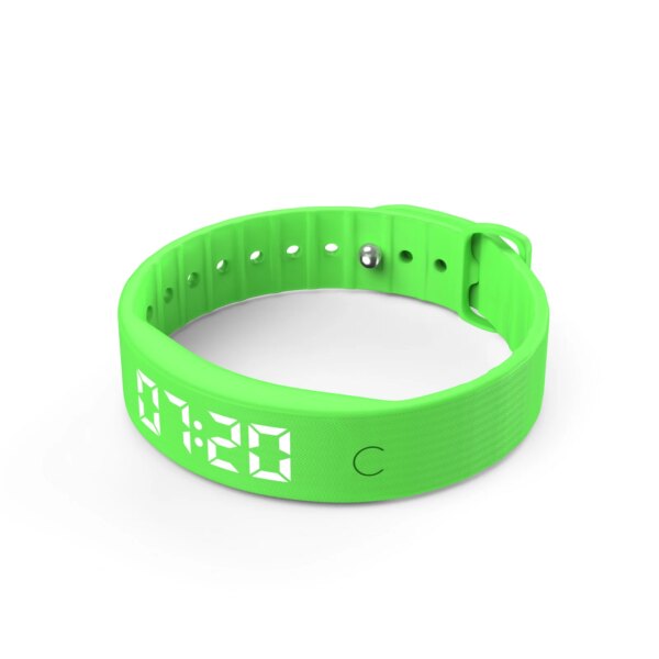 OEM/ODM Rechargeable 3 Alarms Vibrating Silent Watch Medication Reminder Drink Urinary Training Watch Vibration Pill Alert