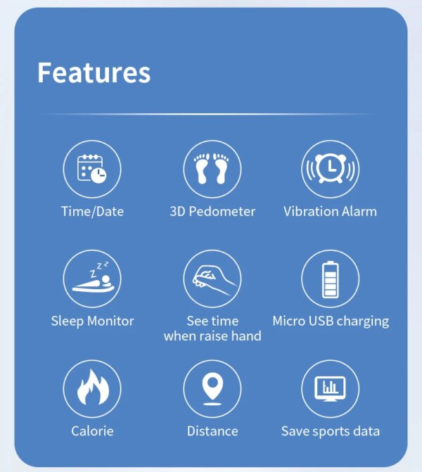 OEM/ODM Rechargeable 3 Alarms Vibrating Silent Watch Medication Reminder Drink Urinary Training Watch Vibration Pill Alert