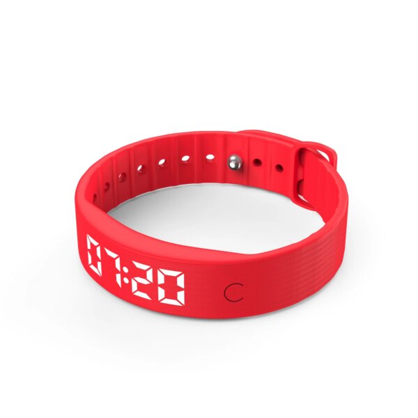 OEM/ODM Rechargeable 3 Alarms Vibrating Silent Watch Medication Reminder Drink Urinary Training Watch Vibration Pill Alert