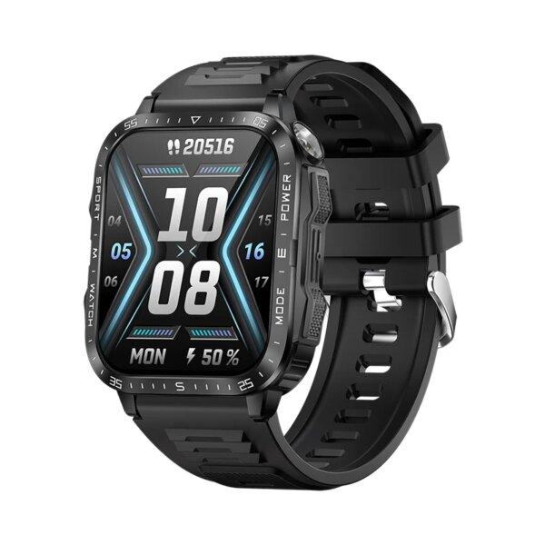 Outdoor Sports Smart Watch KT79 Large Screen With Strong Light 3ATM Waterproof 430mAh Large Battery Custom Smartwatch 2025