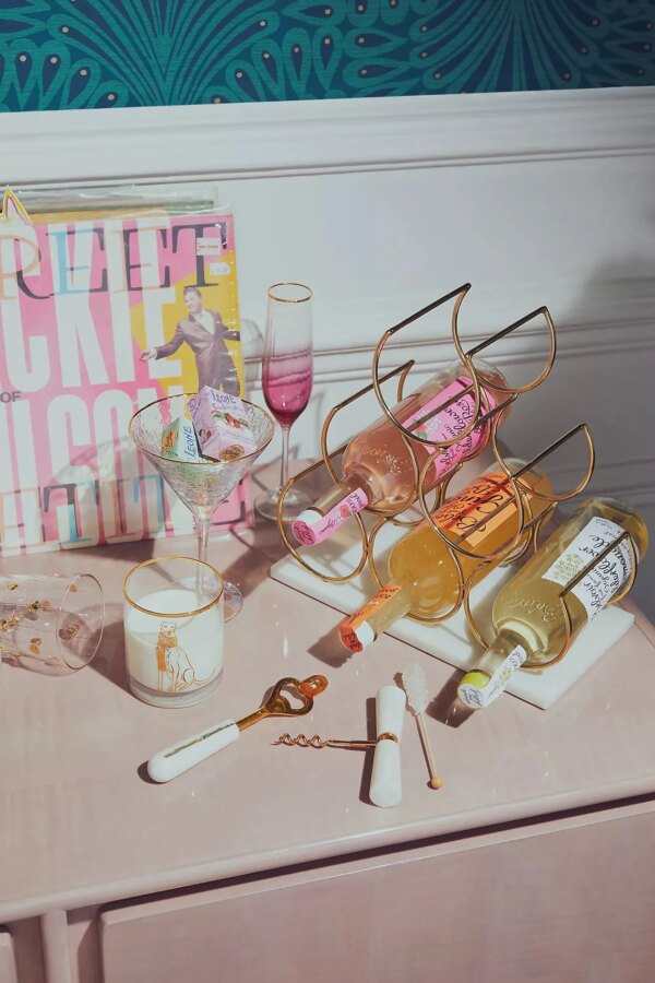 Perfect Accessories Modern Holder Red Wine Bottle Rack