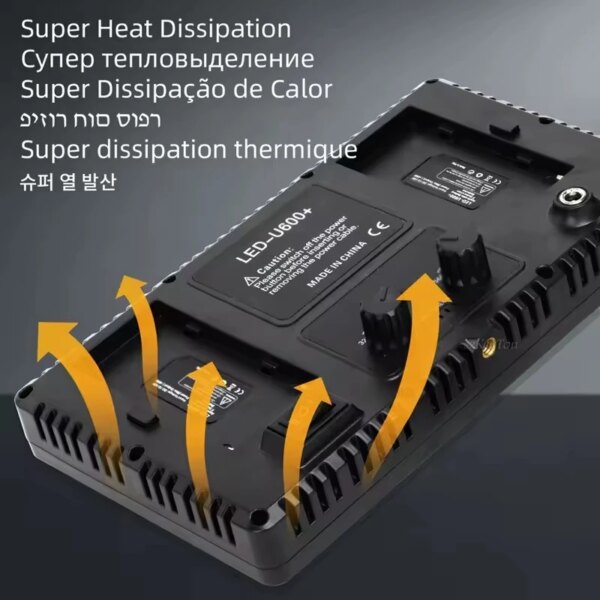 Professional Photo & Video Led Light Kit Vari-color Pro Led-600 Led-800 LED Video Light Professional Photography Fill Light