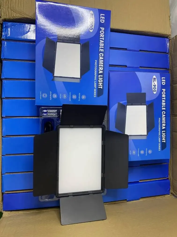 Promotion New Live Streaming Fill Light Panel Blocking Lamp Rl1200 12 Inch RL900 10INCH Led Panel Light and Tripod Stand