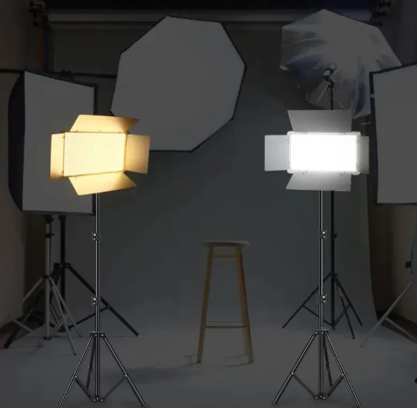 Promotion New Live Streaming Fill Light Panel Blocking Lamp Rl1200 12 Inch RL900 10INCH Led Panel Light and Tripod Stand