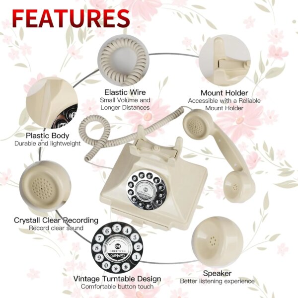 Recording Vintage Phone Audio Guestbook Phone Wedding Rotary Phone Wedding Message Recording Vintage Audio Guest Book