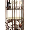 ROUND WROUGHT IRON WINE BOTTLE RACKS GRAND WROUGHT IRON WINE BOTTLE RACKS HOLDER