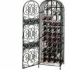 ROUND WROUGHT IRON WINE BOTTLE RACKS GRAND WROUGHT IRON WINE BOTTLE RACKS HOLDER