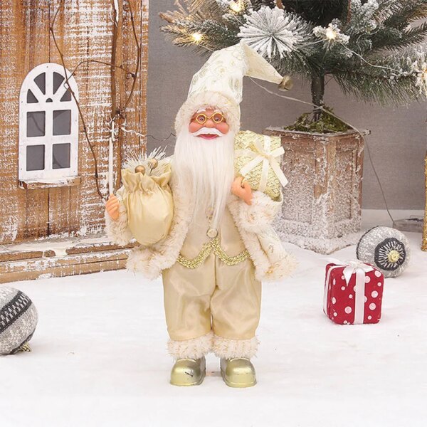 Santa Claus Doll Christmas Tree Ornament Merry Christmas Decorations for Home Navidad Natal Gifts New Year 2025