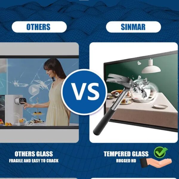 Sinmar 10 13 15 19 21.5 27 32 43 55 Inch Capacitive Interactive Touchscreen Panel Display Wall Mounted Touch Screen Monitor