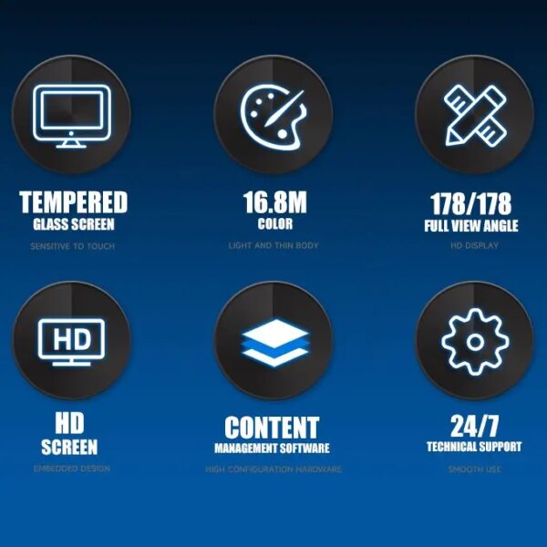 Sinmar 10 13 15 19 21.5 27 32 43 55 Inch Capacitive Interactive Touchscreen Panel Display Wall Mounted Touch Screen Monitor