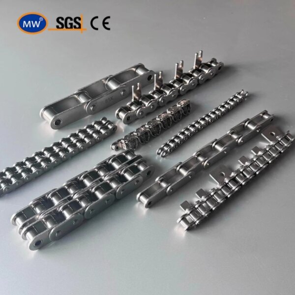 Stainless Steel Conveyor Roller Gripper Chain for Restaurant Industries