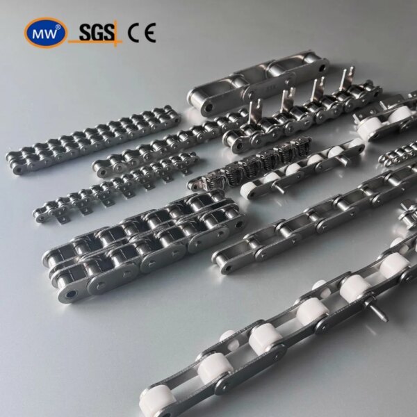Stainless Steel Conveyor Roller Gripper Chain for Restaurant Industries