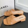 Summer New Women's Outer Slippers Casual Soft Comfortable Heel Sandals Fashionable Beach One-Line Women's Slippers Ladies Shoes