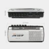 Supplier Hot Selling Big Size Retro Boombox Recording Cassette Recorder Player With Radio