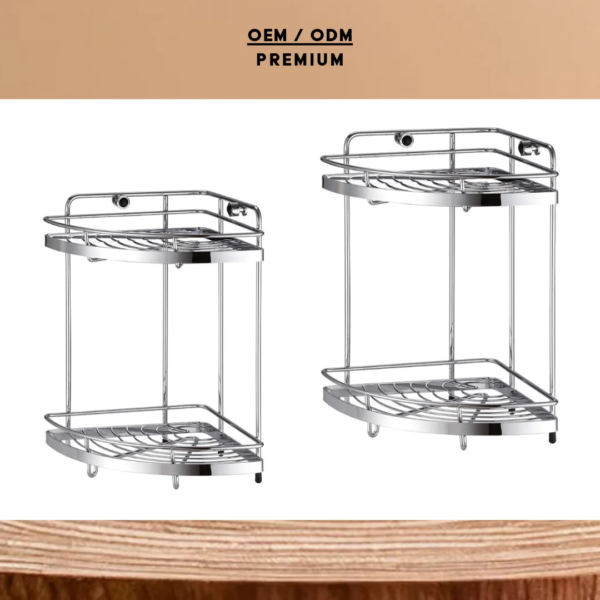 Wholesale Manufacturer Hanging Shower Caddy Kitchen Storage Drying Organizer Rack
