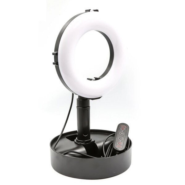 Wholesale Selfie Foldable Makeup 6Inch RGB Led Circle Light Ring Fill Light With Tripod Stand