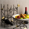 Wine Bottle Stand Decorative Kitchen Bar Desktop Metal Beer Red Wine Bottle Storage Display Holder Rack Organizer Stand