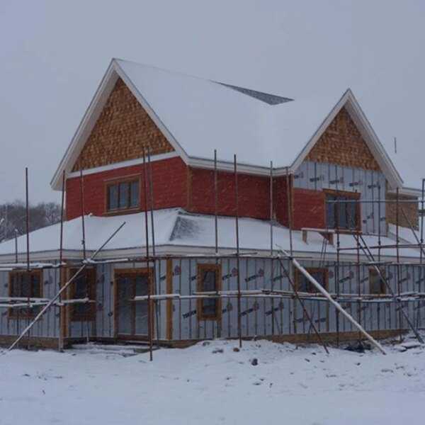 Wooden Prefab House Prefabricated House SIP Panel Quick Installation