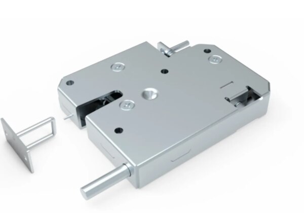 WT DC761-02 System Cabinet Locker Lock with 12V Solenoid Anti-Theft Invisible Electrical Furniture Drawer Cabinet Lock